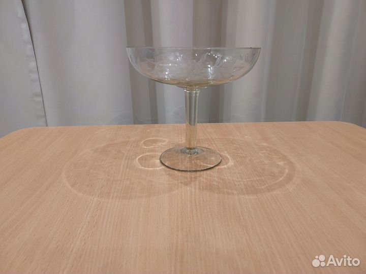 Ваза для фруктов и конфет на ножке СССР