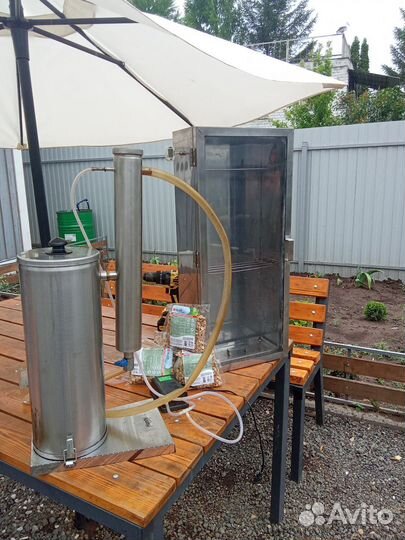 Коптильня холодного копчения с дымогенератором