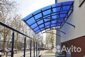 Поликарбонат синий