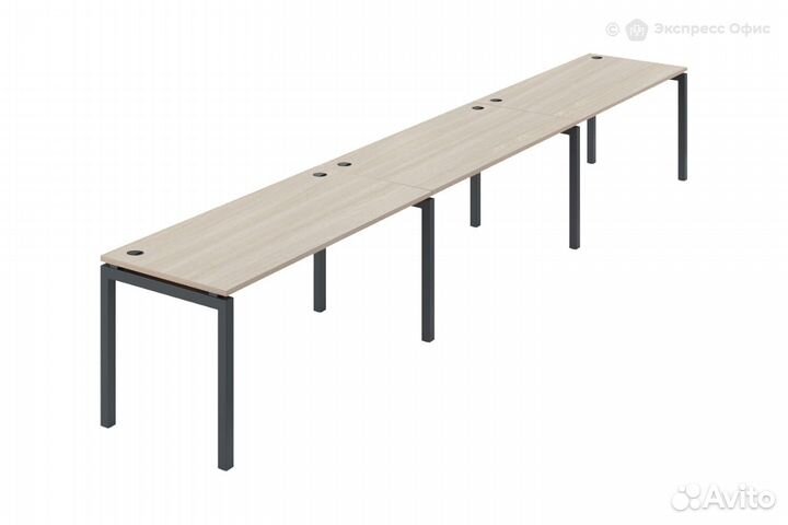 Стол-бенч линейный на 3 рабочих места Арго амбл-00