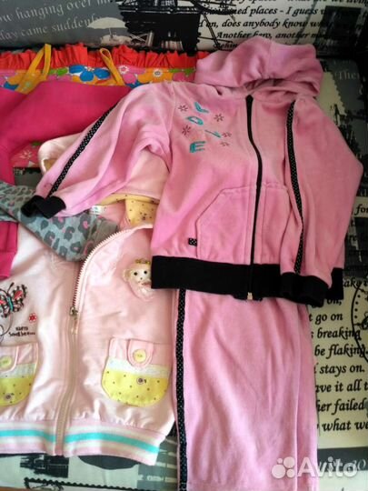 Одежда для девочки 1-1,5 года
