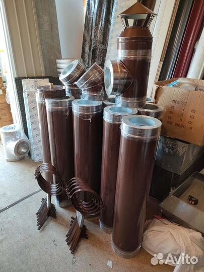 Труба для дымохода сендвич (150*220)