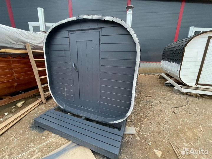 Баня-бочка от производителя