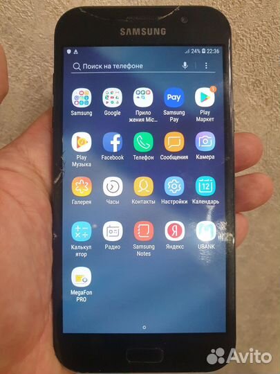 Samsung Galaxy A7 (2017) SM-A720F/DS, 3/32 ГБ