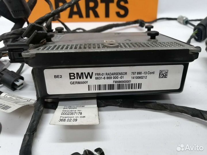 Активный круиз контроль bmw f10