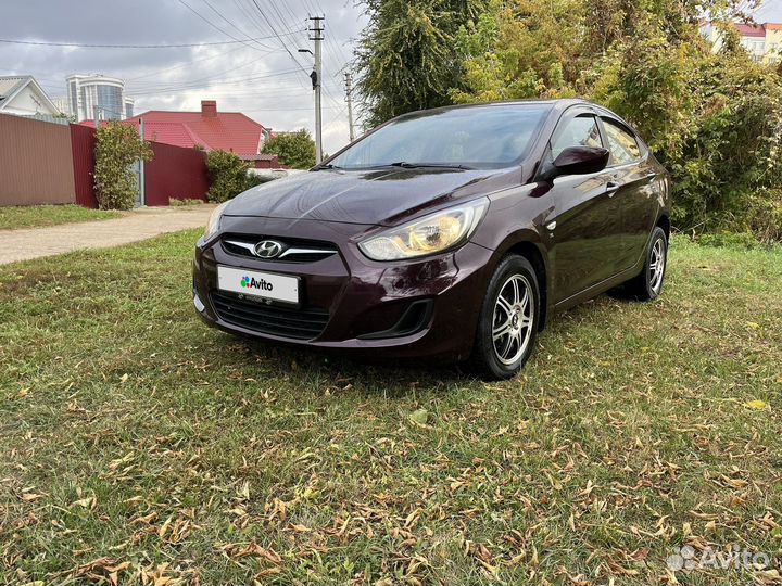 Hyundai Solaris 1.6 МТ, 2013, 105 000 км