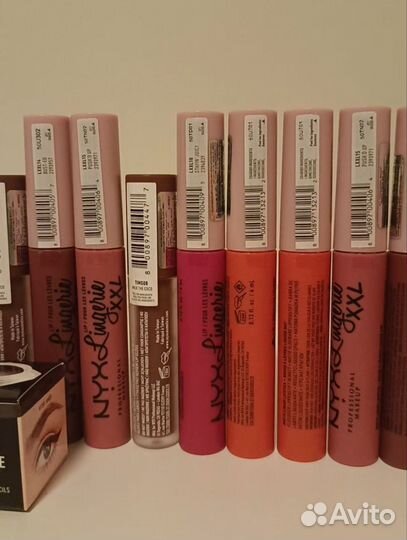 NYX новое жидкая помада и карандаш