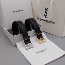 Yves Sent Laurent кожаный ремень