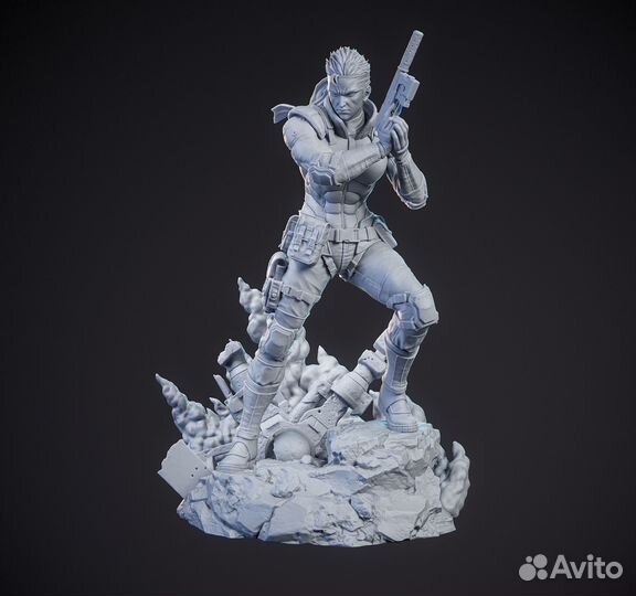 Фигурка Солид Снейк из игры Metal Gear Solid