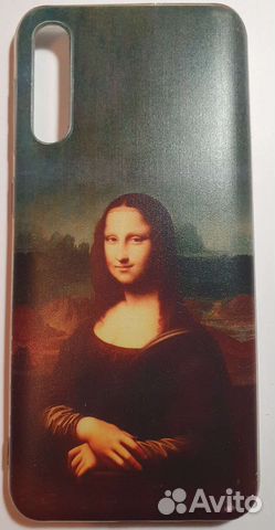 Чехол с Мона Лизой для телефона Samsung Galaxy A50