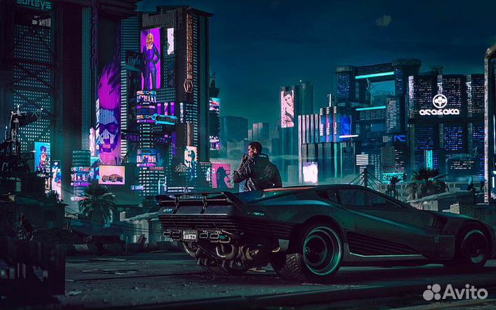 Cyberpunk 2077 для Вашей PS4/5 Кызыл