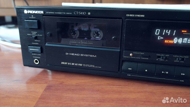 Кассетная дека pioneer CT-S410