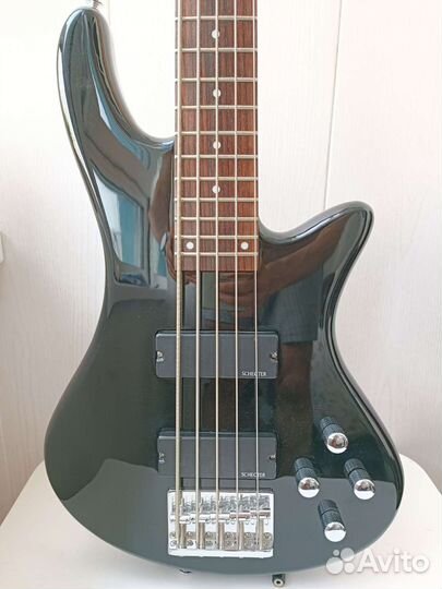 Бас гитара Schecter Deluxe-5 (актив, новая)