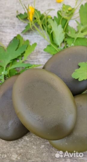 Живое мыло со свежеотжатым соком чистотела