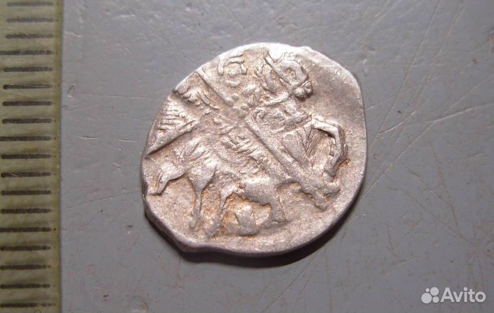 Копейка Иван IV Грозный ква кг № 86 Оригинал Редко