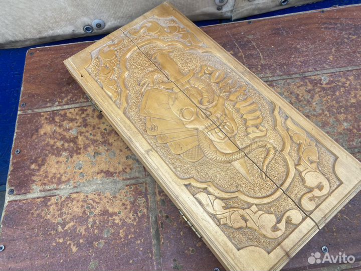 Нарды ручной работы бу