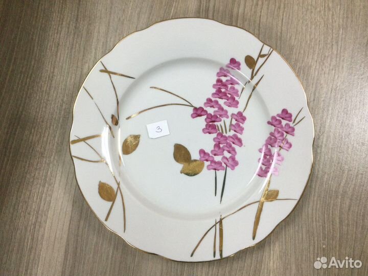 Сервиз столовый Розовая ветка сирень Дулево