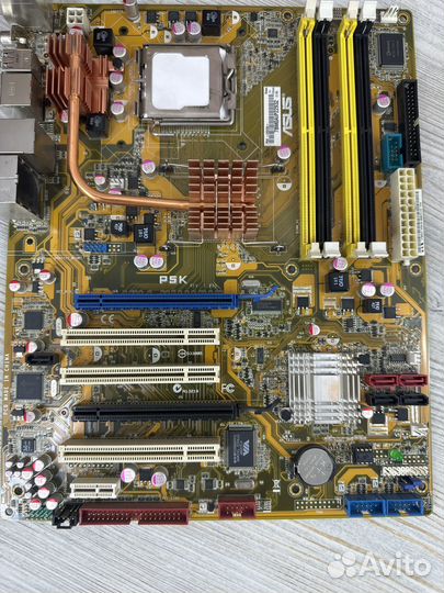 Материнская плата asus P5K 775