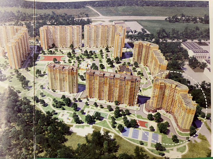 1-к. квартира, 35,8 м², 13/17 эт.