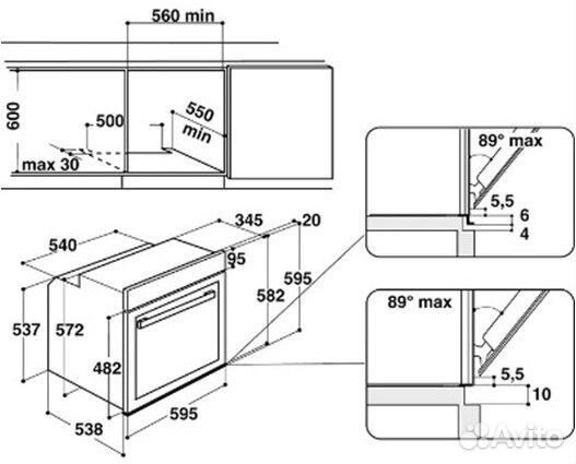 Духовой шкаф whirlpool akzm8510/ix