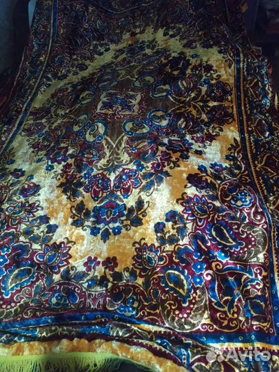 Покрывало плюшевое СССР