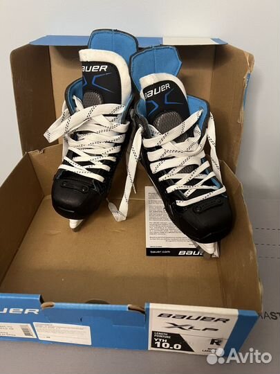 Хоккейные коньки bauer детские