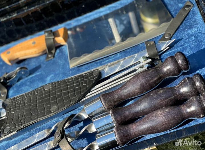 Шашлычный подарочный набор