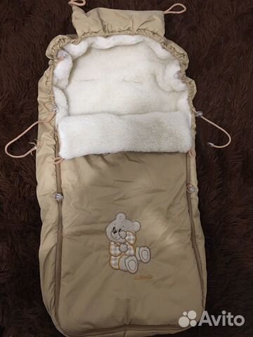 Зимний конверт для малыша