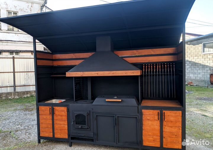 Мангал, мангальная зона, барбекю, казан, гриль