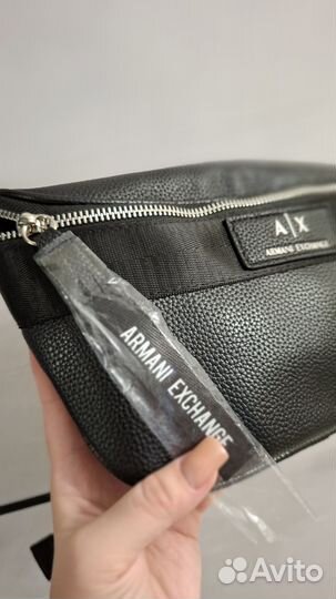 Новая мужская поясная сумка Armani Exchange