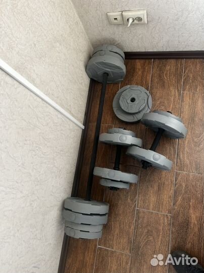 Штанга и гантели