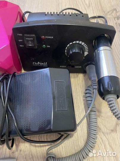 Набор для маникюра с лампой