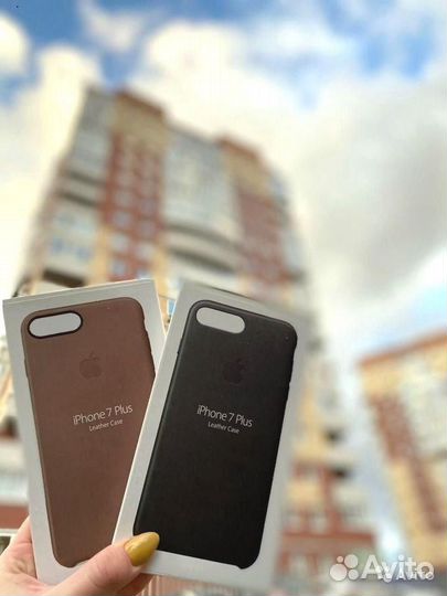 Чехол из кожи на iPhone 7/8Plus