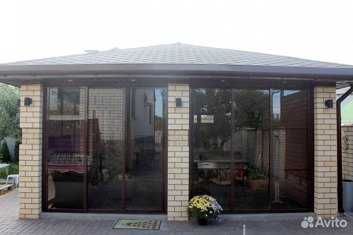 Остекление беседок