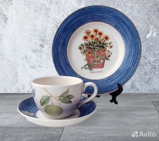 Wedgwood Sarah's Garden тарелка 21 см Бархатцы