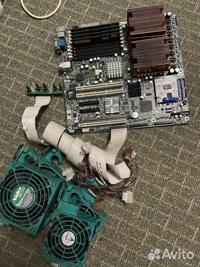 Материнская плата intel server board SE7520AF2