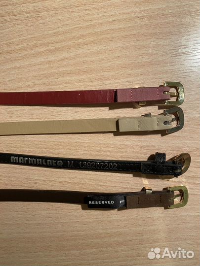 Ремень женский тонкий