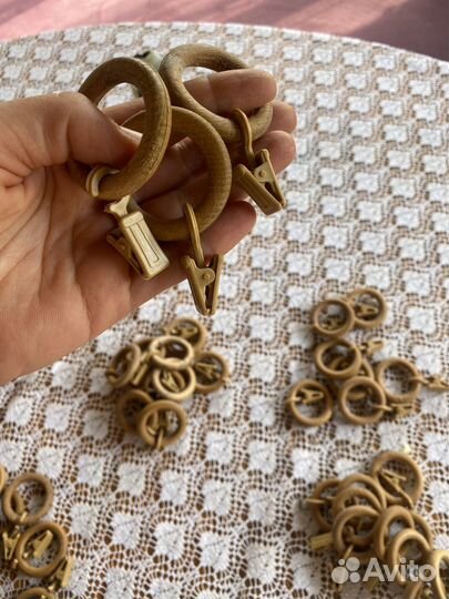 Кольца и крючки для занавески