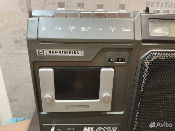 Магнитофон Радиотехника ML6102