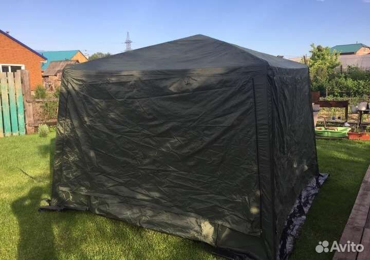 Шатер карповый усиленный новый + юбка