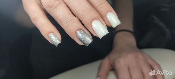 Маникюр Наращивание Покрытие гель-лак