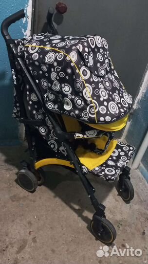 Коляска трость прогулочная Бэби Хит Рейнбоу