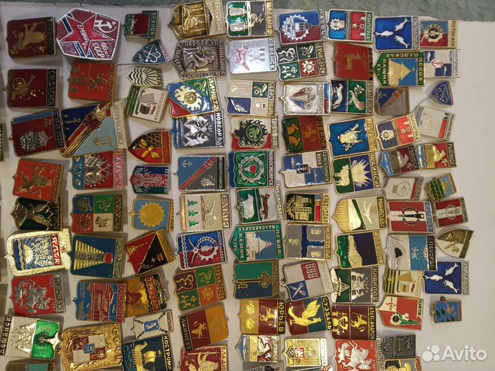 Значки города СССР