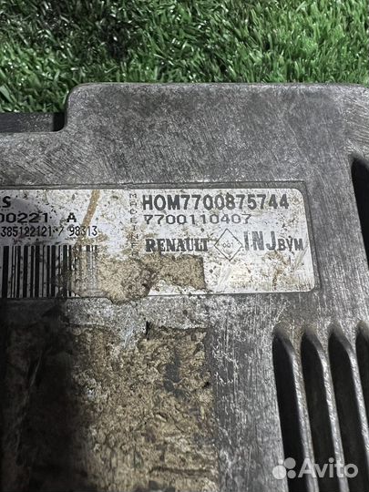 Блок управления двигателем Renault Scenic 1 K7M