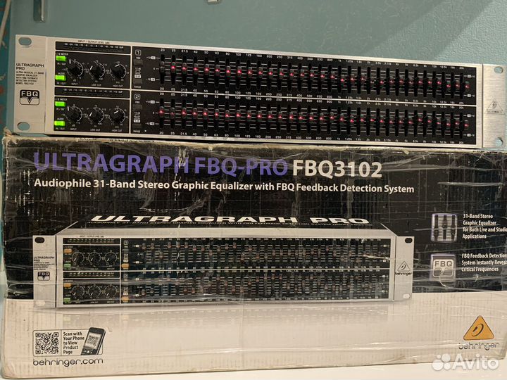 Эквалайзер behringer fdq 3102