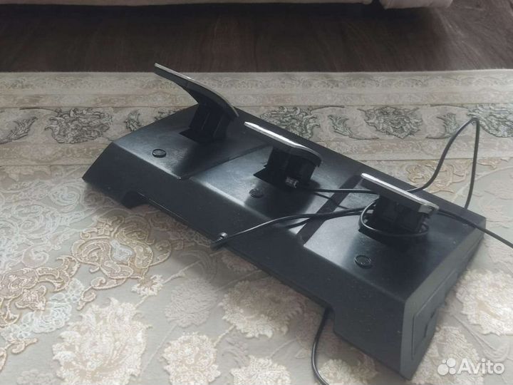 Игровой руль с педалями и коробкой передач