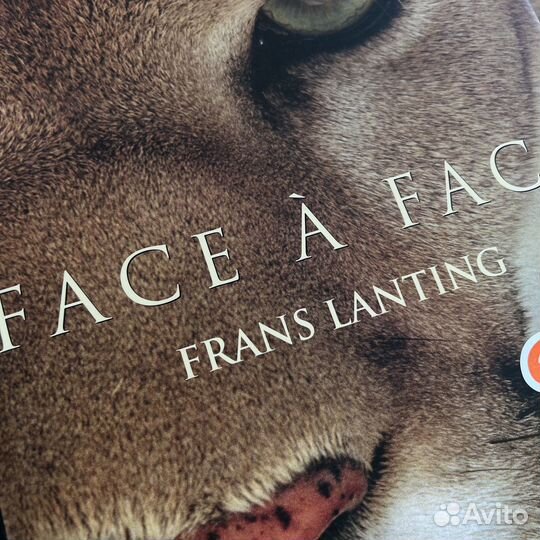 Книга Frans Lanting Face a face в суперобложке