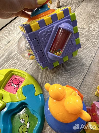 Большой пакет игрушек 0-1,5 лет