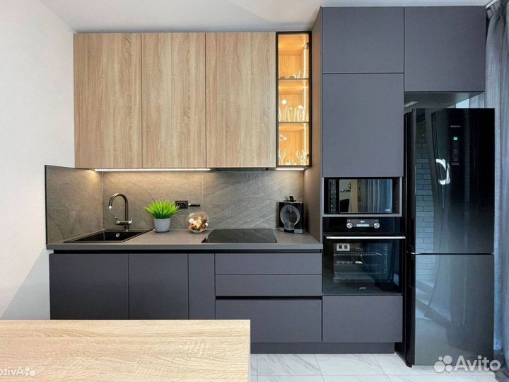 Кухня на заказ с островом