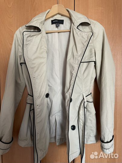 Укороченный тренч Mango xs-s